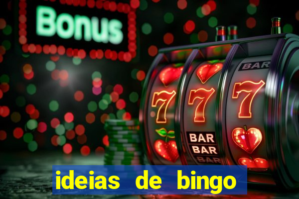 ideias de bingo para o natal